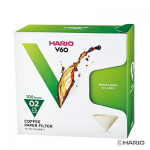 Бумажные фильтры Hario 02 V60 для пуровера, 100 шт, белые, VCF-02-100WK