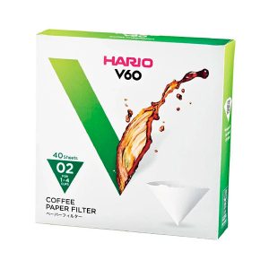 Бумажный фильтр Hario VCF-02-40W белый, 40 шт
