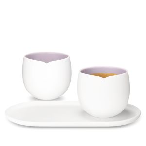 Набор чашек Origin Lavander Lungo LE (2шт.) + Tray (1шт.) Nespresso