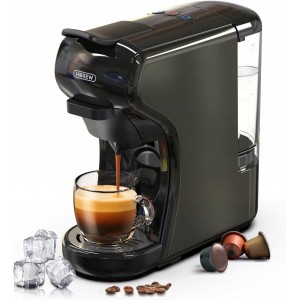 Капсульная кофеварка 4 в 1 HiBREW H1A черная