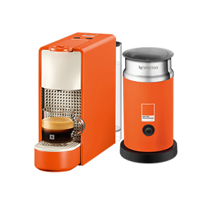 Кофеварка Nespresso Essenza Mini + капучинатор Aeroccino 3 x Pantone