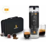 Handpresso e-presso PLUS в кейсі, кавоварка Nespresso на акумуляторі