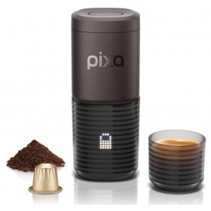 Pixapresso Wacaco - кавоварка на акумуляторі, мелена кава та капсули Nespresso