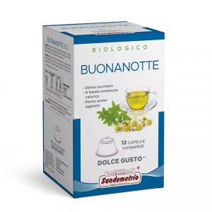 Чай в капсулах Sandemetrio Buonanotte, 12 капсул Dolce Gusto
