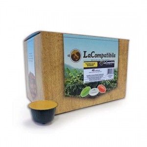 Чай в капсулі LaCompatibile імбирний трав'яний, 48 капсул Dolce Gusto