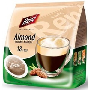 Кофе в чалдах Rene Almond, 18 шт. Philips Senseo 62 мм