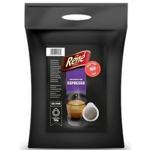 Кофе в чалдах Rene Espresso, 100 шт. ESE 44 мм