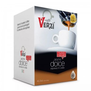 Кофе в чалдах Caffe Verzi Aroma Dolce, 1 шт., 44 мм.