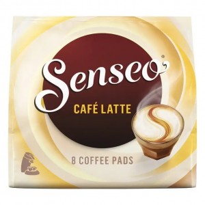 Кофе в чалдах Senseo Cafe Latte, 8 шт. Philips Senseo 62 мм