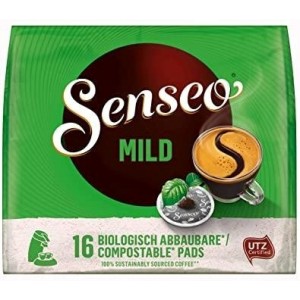 Кофе в чалдах Senseo Mild, 16 шт. Philips Senseo 62 мм
