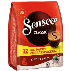 Кава в чалдах Senseo Classic, 32 шт. Philips Senseo 62 мм