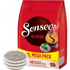 Кава в чалдах Senseo Classic, 48 шт. Philips Senseo 62 мм