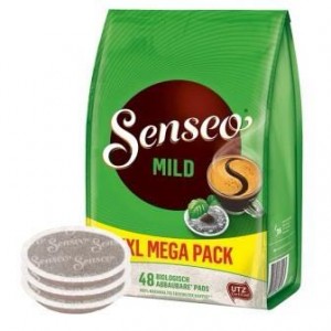 Кофе в чалдах Senseo Mild, 48 шт. Philips Senseo 62 мм