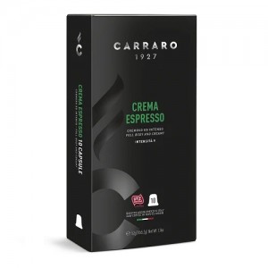 Кава в капсулах CARRARO Crema Espresso, 10 капсул Nespresso