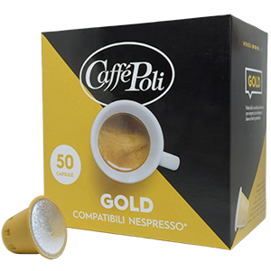 Кава в капсулах Caffe Poli Gold Nespresso, 50 капсул
