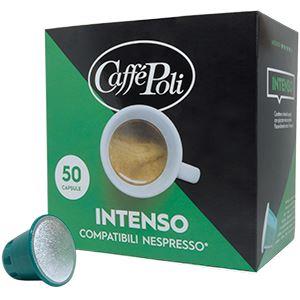 Кофе в капсулах Caffe Poli Intenso Nespresso, 50 капсул