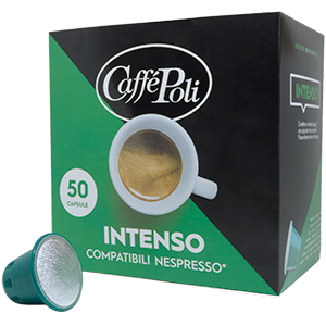 Кава в капсулах Caffe Poli Intenso Nespresso, 50 капсул