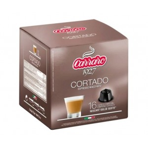 Кофе в капсулах Carraro Cortado, 16 капсул Dolce Gusto