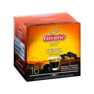 Кофе в капсулах Carraro Kenya, 16 капсул Dolce Gusto