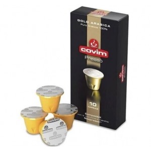 Кофе в капсулах Covim Gold Arabica, 10 капсул Nespresso
