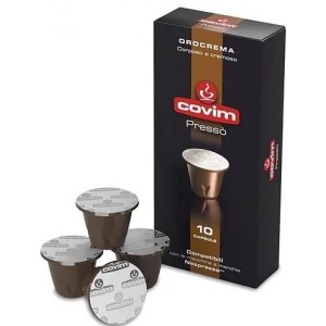 Кава в капсулах Covim Oro Crema, 10 капсул Nespresso