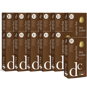 Кофе Don Carlos Espresso Bar, 120 капсул Nespresso