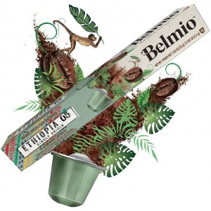 Кава в капсулах Belmio Ethiopia, 10 капсул Nespresso