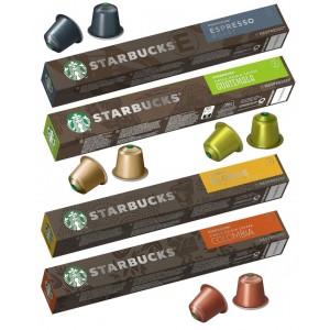 Набор кофе в капсулах Starbucks collection, 40 капсул Nespresso