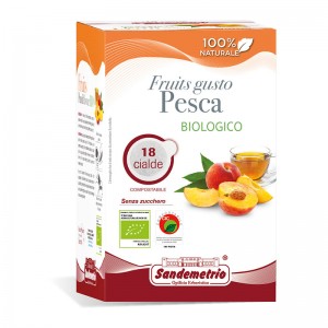 Чай в чалде Sandemetrio Fruits Gusto Pesca, 1 шт.