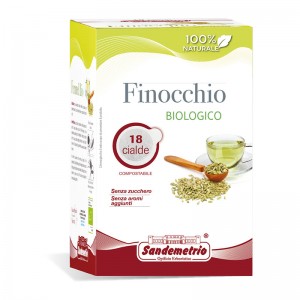 Чай в чалде из фенхеля Sandemetrio Infuso Al Finocchio, 1 шт., 44 мм.