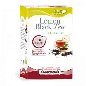 Чай в чалде черный с лимоном Sandemetrio Te Nero Al Limone, 1 шт., 44 мм.