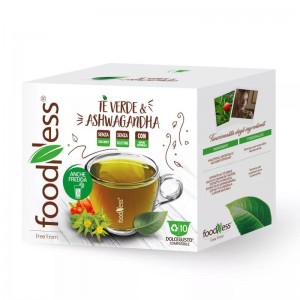 Чай в капсулах FoodNess зеленый чай и ашваганда, 10 капсул Dolce Gusto