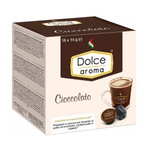 Капсулы Dolce Aroma Cioccolato, 16 капсул Dolce Gusto