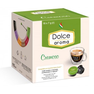 Капсулы Dolce Aroma Cremoso, 16 капсул Dolce Gusto