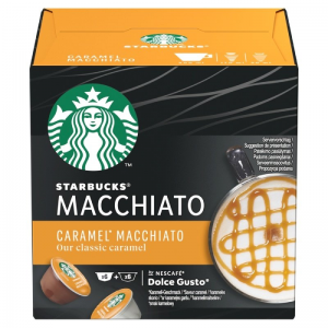 Кофе в капсулах Starbucks Caramel Macchiato, 6+6 капсул Dolce Gusto