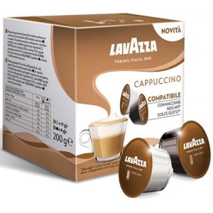 Капсулы Dolce Gusto Lavazza Cappuccino, 8+8 капсул