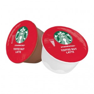 Кофе в капсуле Starbucks Toffee Nut Latte, 1+1 шт. Dolce Gusto