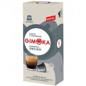 Кофе в капсулах Gimoka Deciso Nespresso, 10 капсул