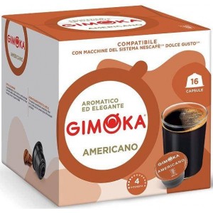 Капсулы Dolce Gusto Gimoka Americano, 16 капсул