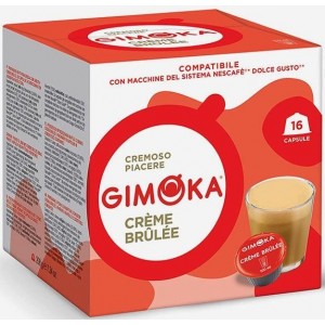 Капсулы Dolce Gusto Gimoka Сreme Brulee, 16 капсул
