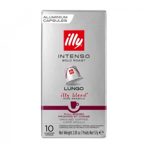 Кофе в капсулах Illy Intenso Lungo, 10 капсул Nespresso