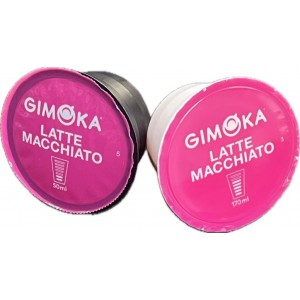 Капсулы Gimoka Latte Macchiato, 1+1 капсула Dolce Gusto