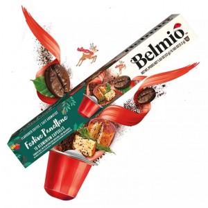 Кава в капсулах Belmio Festive Panettone, 10 капсул Nespresso
