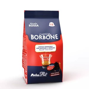 Кофе в капсулах Caffe Borbone Rossa, 15 капсул Dolce Gusto