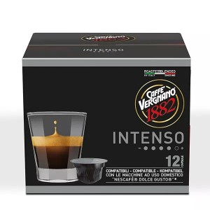 Кофе в капсулах Caffe Vergnano 1882 Intenso, 12 капсул Dolce Gusto