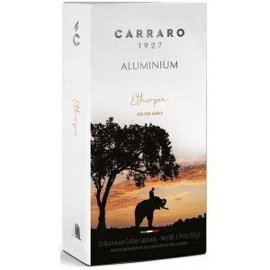 Кофе в капсулах Carraro Ethiopia, 10 капсул Nespresso Alu