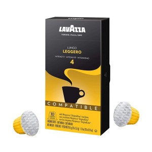 Кава в капсулах Lavazza Lungo Leggero, 10 капсул Nespresso