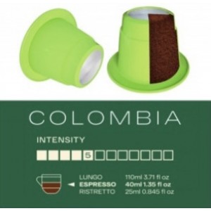 Кава в капсулі Boseco Colombia, 1 капсула Nespresso