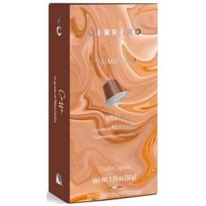 Кофе в капсулах Carraro Nocciola, 10 капсул Nespresso