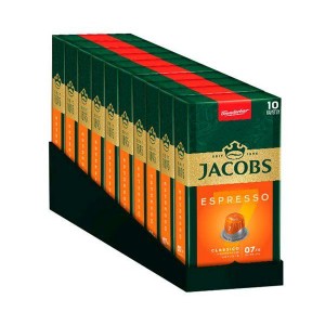 Кава Jacobs Espresso 7 Classico, 100 капсул Nespresso